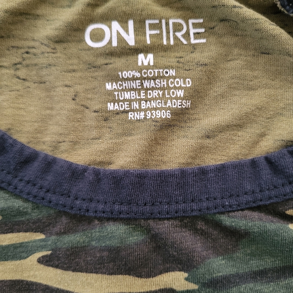 * Womens On Fire tee - Picture 5 of 6